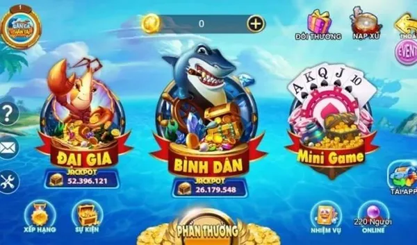 game bắn cá - Fishing Paradise