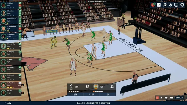 game bóng rổ - Pro Basketball Manager