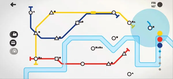 game offline iOS - Mini Metro